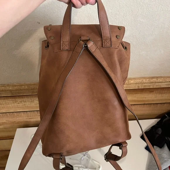 Target Boho Woman’s Brown Purse Backpack - Picture 7 of 8